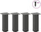 vidaXL - Salontafelpoten - 4 - st - 30-32 - cm - staal - antraciet