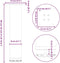 vidaXL - Salontafelpoten - 4 - st - 30-32 - cm - staal - zwart