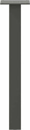 vidaXL - Salontafelpoten - 4 - st - 30 - cm - staal - antraciet