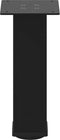 vidaXL - Salontafelpoten - 4 - st - 42-44 - cm - staal - zwart