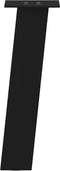 vidaXL - Salontafelpoten - 4 - st - 42 - cm - staal - zwart