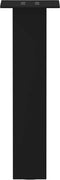 vidaXL - Salontafelpoten - 4 - st - 42 - cm - staal - zwart