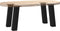 vidaXL - Salontafelpoten - 4 - st - 42 - cm - staal - zwart