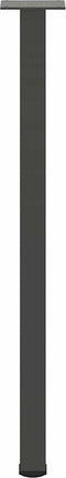 vidaXL - Salontafelpoten - 4 - st - 72-74 - cm - staal - antraciet
