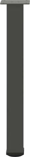 vidaXL - Salontafelpoten - 4 - st - 72-74 - cm - staal - antraciet