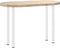 vidaXL - Salontafelpoten - 4 - st - 72-74 - cm - staal - wit