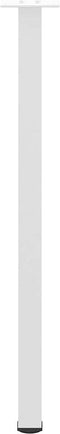 vidaXL - Salontafelpoten - 4 - st - 72-74 - cm - staal - wit