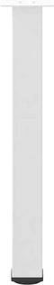 vidaXL - Salontafelpoten - 4 - st - 72-74 - cm - staal - wit