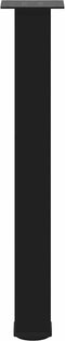 vidaXL - Salontafelpoten - 4 - st - 72-74 - cm - staal - zwart
