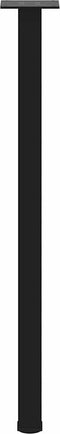 vidaXL - Salontafelpoten - 4 - st - 72-74 - cm - staal - zwart