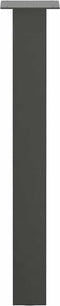 vidaXL - Salontafelpoten - 4 - st - 72 - cm - staal - antraciet