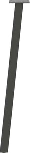 vidaXL - Salontafelpoten - 4 - st - 72 - cm - staal - antraciet