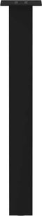 vidaXL - Salontafelpoten - 4 - st - 72 - cm - staal - zwart