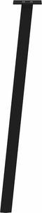 vidaXL - Salontafelpoten - 4 - st - 72 - cm - staal - zwart