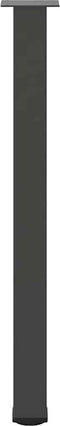 vidaXL - Salontafelpoten - 4 - st - 90-92 - cm - staal - antraciet