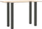 vidaXL - Salontafelpoten - 4 - st - 90-92 - cm - staal - antraciet