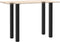 vidaXL - Salontafelpoten - 4 - st - 90-92 - cm - staal - zwart
