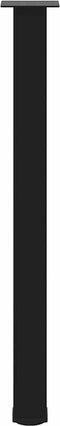 vidaXL - Salontafelpoten - 4 - st - 90-92 - cm - staal - zwart