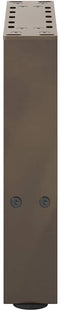 vidaXL - Salontafelpoten - naturel - staal - 2 - st - 40x(30-31) - cm - staal