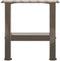 vidaXL - Salontafelpoten - naturel - staal - 2 - st - 40x(30-31) - cm - staal