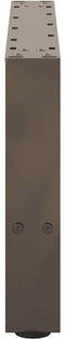 vidaXL - Salontafelpoten - naturel - staal - 2 - st - 50x(30-31) - cm - staal