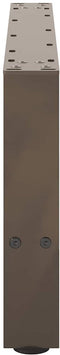 vidaXL - Salontafelpoten - naturel - staal - 2 - st - 60x(30-31) - cm - staal