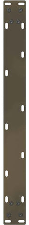 vidaXL - Salontafelpoten - naturel - staal - 2 - st - 60x(30-31) - cm - staal