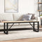 vidaXL - Salontafelpoten - O-frame - 140x30x43 - cm - gietijzer