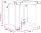 vidaXL - Salontafelpoten - O-frame - 40x40x33 - cm - gietijzer