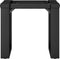 vidaXL - Salontafelpoten - O-frame - 40x40x33 - cm - gietijzer
