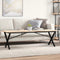 vidaXL - Salontafelpoten - X-frame - 140x30x43 - cm - gietijzer