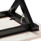 vidaXL - Salontafelpoten - X-frame - 140x30x43 - cm - gietijzer