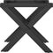 vidaXL - Salontafelpoten - X-frame - 40x40x33 - cm - gietijzer