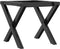 vidaXL - Salontafelpoten - X-frame - 40x40x33 - cm - gietijzer