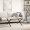 vidaXL - Salontafelpoten - X-frame - 70x60x43 - cm - gietijzer