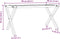 vidaXL - Salontafelpoten - X-frame - 90x30x43 - cm - gietijzer