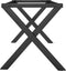 vidaXL - Salontafelpoten - X-frame - 90x30x43 - cm - gietijzer
