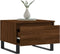 vidaXL - Salontafels - 2 - st - 50x46x35 - cm - bewerkt - hout - bruin - eikenkleur