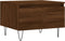 vidaXL - Salontafels - 2 - st - 50x46x35 - cm - bewerkt - hout - bruin - eikenkleur
