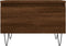 vidaXL - Salontafels - 2 - st - 50x46x35 - cm - bewerkt - hout - bruin - eikenkleur