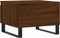 vidaXL - Salontafels - 2 - st - 50x46x35 - cm - bewerkt - hout - bruin - eikenkleur
