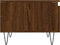 vidaXL - Salontafels - 2 - st - 50x46x35 - cm - bewerkt - hout - bruin - eikenkleur