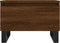vidaXL - Salontafels - 2 - st - 50x46x35 - cm - bewerkt - hout - bruin - eikenkleur