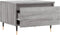 vidaXL - Salontafels - 2 - st - 50x46x35 - cm - bewerkt - hout - grijs - sonoma - eiken