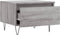 vidaXL - Salontafels - 2 - st - 50x46x35 - cm - bewerkt - hout - grijs - sonoma - eiken