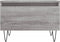 vidaXL - Salontafels - 2 - st - 50x46x35 - cm - bewerkt - hout - grijs - sonoma - eiken