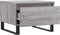 vidaXL - Salontafels - 2 - st - 50x46x35 - cm - bewerkt - hout - grijs - sonoma - eiken