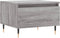 vidaXL - Salontafels - 2 - st - 50x46x35 - cm - bewerkt - hout - grijs - sonoma - eiken