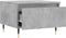 vidaXL - Salontafels - 2 - st - 50x46x35 - cm - bewerkt - hout - betongrijs