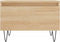 vidaXL - Salontafels - 2 - st - 50x46x35 - cm - bewerkt - hout - sonoma - eikenkleurig